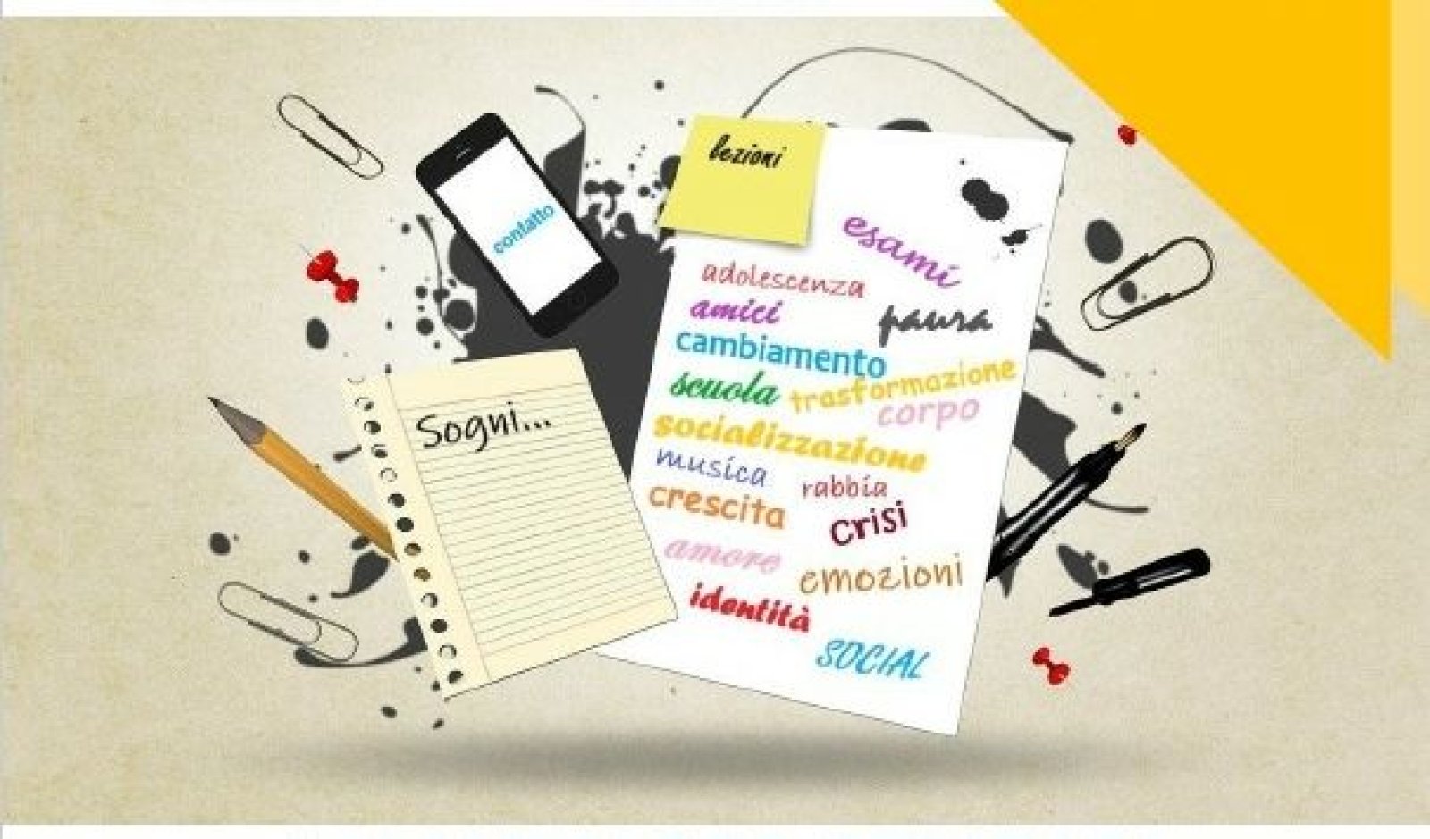 Un'immagine generica segnaposto con angoli arrotondati in una figura.