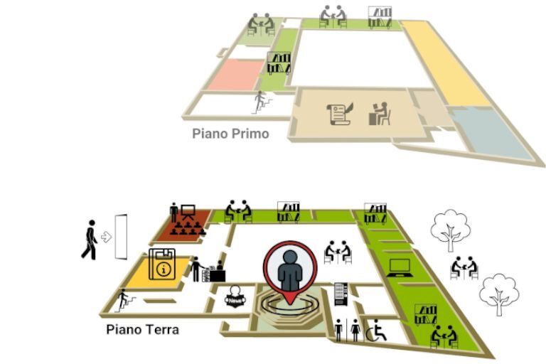 mappa teatro anatomico